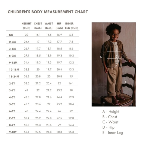 The Simple Folk | The Organic Linen Apron Pinafore Oatmeal | 4-6 Yrs - Picture 10 of 10